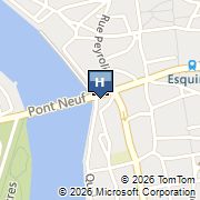 Hotel des Beaux Arts Map